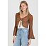 Angie Angie Bell SlvTie Crop Cardi(XHQ87)
