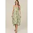 Angie Angie Bodice Hanky Hem Dress (C4B17)