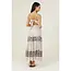Angie Angie Deep V Lace Trim Maxi Dress (C4J35)
