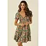 Angie Angie Floral Print Dress (C4507)