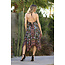 Angie Angie Halter Top Dress With Handkerchief Hem (C4F39)