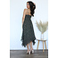 Angie Angie Hanky Hem Maxi Dress(C4896)
