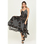 Angie Angie Hanky Hem Maxi Dress(C4896)