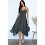 Angie Angie Hanky Hem Maxi Dress(C4896)