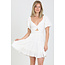 Angie Angie Keyhole Dress w/ Puff Sleeve(C4B91)