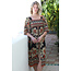 Angie Angie Kimono slv Maxi Dress(C4B76)