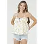 Angie Angie Lace Trimmed Corset Top (C2E82)