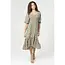 Angie Angie LS Slit Smocked Maxi Dress(C4K53)