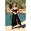 Angie Angie Maxi Skirt w/High Slit(26P74)