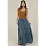 Angie Angie Maxi Skirt w Tie Ruffle-Detail (26X17)