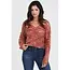 Angie Angie Open Knit Pullover V-Neck (XHS52)