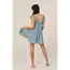 Angie Angie Ruffle Cap Sleeve Tiered Short Dress (C4K27)