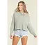 Angie Angie Slubby Knit Pullover (XHT62)