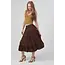 Angie Angie Smock Waist Midi Skirt (B6A73)