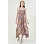 Angie Angie Smocked Lace Inset Dress (C4J64)