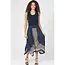 Angie Angie Smoked Waist Asymetrical Skirt (B6B52)