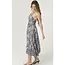 Angie Angie Spag Strap Halter Maxi Dress With Center Front Slit (C4N00)