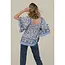 Angie Angie Square Neck Flare Slv Top (C2D72)