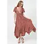 Angie Angie SS Embroidered Maxi Dress (H4537)