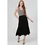 Angie Angie Tie Waist Ruffled Maxi Skirt (H6315)