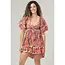 Angie Angie Twist Front Asym Mini Dress (C4G76)