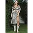 Angie Angie Vneck Flutter Sleeve Maxi Dress (C4H39)