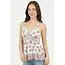 Angie Angie Vneck Tank w/Lace (C2E81)
