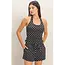 Double Zero Double Zero Halter Polka Dot Top (DZ26C384)