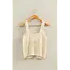 Double Zero Double Zero Knit Tie Front Vest (DZ26A809)