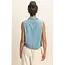 Double Zero Double Zero Sleeveless Button-Up Top (DZ26C351)